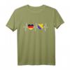 Deutschland und Bosnien Herzegowina Fahne Flaggen T-Shirt – Doppelte Staatsbürgerschaft, Integration & Liebe zum Land
