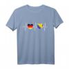 Deutschland und Bosnien Herzegowina Fahne Flaggen T-Shirt – Doppelte Staatsbürgerschaft, Integration & Liebe zum Land
