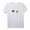 Deutschland und Bosnien Herzegowina Fahne Flaggen T-Shirt – Doppelte Staatsbürgerschaft, Integration & Liebe zum Land