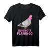 Ruhrpott Flamingo Lustiges Ruhrgebiet Geschenk - Taube im Pott Style Langarmshirt für Männer, Frauen & Kinder, Ideal für Kumpel & Malocher