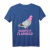 Ruhrpott Flamingo Lustiges Ruhrgebiet Geschenk - Taube im Pott Style Langarmshirt für Männer, Frauen & Kinder, Ideal für Kumpel & Malocher