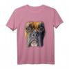HapPanda Hunde Liebhaber T-Shirt - Klassisch geschnitten, doppelt genähter Saum, perfektes Geschenk für Hundeliebhaber