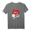 Land Brandenburg Deutsche Fahne und Wappen T-Shirt – Stolz auf Heimat, Deutschland & Europa