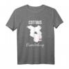 Brandenburg Cottbus Geschenk T-Shirt mit Stadtkarte & Herz - Perfektes Souvenir für Heimatliebhaber