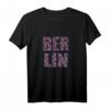 Love Liebe Straight Outta Berlin U-Bahn Hauptstadt Souvenir T-Shirt – Perfekt für Touristen und Berliner, Liebe zur Stadt zeigen
