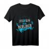 Ich Bin Ein Berliner T-Shirt mit Sehenswürdigkeiten - Perfektes Geschenk für Berliner & Touristen, Ideal für Karneval & Feiertage