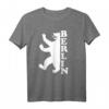 Berlin Kreuzberg Souvenir T-Shirt für Kinder, Herren, Mädchen & Jungs - Hauptstadt Motiv mit Fernsehturm, Bär & Brandenburger Tor