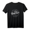 Berlin Souvenir T-Shirt - Vintage Design mit Brandenburger Tor & Alexanderplatz für Stadturlaub & Berlin-Fans