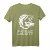 Braunkohle - Glück auf Lausitz - Lausitzer Kohlerevier T-Shirt als Geschenk zu Weihnachten oder Geburtstag für Bergleute und Braunkohle-Interessierte