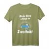 Ostdeutschland Ossi Zwei Takter Trabbi Geschenkidee T-Shirt - Stolz auf die Heimat, perfekt zum Geburtstag & Weihnachten