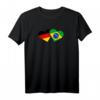 Deutschland Brasilien T-Shirt – Liebe für beide Länder, perfektes Geschenk für Valentinstag, Weihnachten, Geburtstag und mehr
