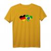 Deutschland Brasilien T-Shirt – Liebe für beide Länder, perfektes Geschenk für Valentinstag, Weihnachten, Geburtstag und mehr
