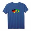 Deutschland Brasilien T-Shirt – Liebe für beide Länder, perfektes Geschenk für Valentinstag, Weihnachten, Geburtstag und mehr