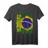 BRASILIEN Flagge T-Shirt für Damen, Herren und Kinder – Klassisch geschnitten, doppelt genähter Saum, ideal für Brasilien-Fans