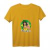 Damen Brasilien T-Shirt mit V-Ausschnitt – Leichtes, Klassisch Geschnittenes Shirt mit Doppelt Genähten Ärmeln und Saumabschluss