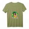 Damen Brasilien T-Shirt mit V-Ausschnitt – Leichtes, Klassisch Geschnittenes Shirt mit Doppelt Genähten Ärmeln und Saumabschluss
