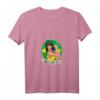 Damen Brasilien T-Shirt mit V-Ausschnitt – Leichtes, Klassisch Geschnittenes Shirt mit Doppelt Genähten Ärmeln und Saumabschluss