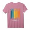 Sao Paulo Brasilien Retro Vintage Sonnenuntergang Skyline T-Shirt – Perfektes Souvenir & Geschenk für Reisende, Touristen & Fans der Stadt