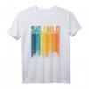Sao Paulo Brasilien Retro Vintage Sonnenuntergang Skyline T-Shirt – Perfektes Souvenir & Geschenk für Reisende, Touristen & Fans der Stadt