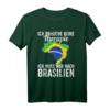 Brasilianische Flagge T-Shirt | Brasilien Urlaub & Fan Geschenk | Lustiges Brasilien Design für Brasilianer und Brasilien-Liebhaber