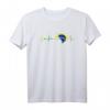 Brasilien Flagge Herzschlag T-Shirt - Perfektes Geschenk für Brasilien-Fans zu Weihnachten & Geburtstag