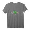 Brasilien Flagge Herzschlag T-Shirt – Perfektes Geschenk für Brasilien-Fans zu Weihnachten & Geburtstag