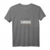 Damen und Herren Saudade T-Shirt mit portugiesischen Sprüchen und V-Ausschnitt – Kulturelles Design für Portugal und Brasilien Fans