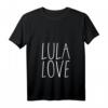 Damen Lula Liebe Lula 2022 Präsident von Brasilien T-Shirt mit V-Ausschnitt – Klassisches Politisches T-Shirt für Lula-Unterstützerinnen