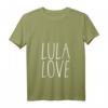 Damen Lula Liebe Lula 2022 Präsident von Brasilien T-Shirt mit V-Ausschnitt – Klassisches Politisches T-Shirt für Lula-Unterstützerinnen