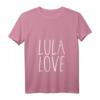 Damen Lula Liebe Lula 2022 Präsident von Brasilien T-Shirt mit V-Ausschnitt – Klassisches Politisches T-Shirt für Lula-Unterstützerinnen