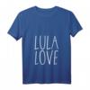 Damen Lula Liebe Lula 2022 Präsident von Brasilien T-Shirt mit V-Ausschnitt – Klassisches Politisches T-Shirt für Lula-Unterstützerinnen