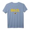 BRASILIEN Flagge T-Shirt für Damen, Herren & Kinder - Klassisch geschnitten, doppelt genähter Saum, ideal für Brasilien-Fans