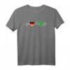 Deutschland Brasilien Herzschlag T-Shirt – Stolz auf brasilianische Herkunft in Deutschland, Fan-Shirt für Brasilianer