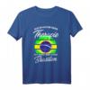Brasilianische Flagge T-Shirt – Perfektes Geschenk für Brasilien-Fans, Urlauber & Menschen mit brasilianischer Abstammung