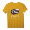 Griechenland Ruft T-Shirt mit griechischer Schrift & Flagge – Perfektes Souvenir für Urlauber & Griechenland-Fans