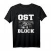 Cooles Ostblock Fußball DDR Osten Ossi Design - Lustiges Ostdeutschland T-Shirt für Fußballfans, Sachsen & Ostdeutsche als Geschenk