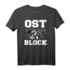 Cooles Ostblock Fußball DDR Osten Ossi Design - Lustiges Ostdeutschland T-Shirt für Fußballfans, Sachsen & Ostdeutsche als Geschenk