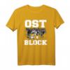 Cooles Ostblock Fußball DDR Osten Ossi Design - Lustiges Ostdeutschland T-Shirt für Fußballfans, Sachsen & Ostdeutsche als Geschenk