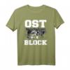 Cooles Ostblock Fußball DDR Osten Ossi Design - Lustiges Ostdeutschland T-Shirt für Fußballfans, Sachsen & Ostdeutsche als Geschenk