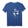 Helgoland Nordsee Insel Koordinaten Karte T-Shirt – Urlaubssouvenir und Erinnerung an die Nordsee-Reise