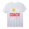 Tennistrainer Spruch Coach Witz 'Born to be a Coach' Tennis T-Shirt – Perfektes Geschenk für Tennistrainer & Coaches