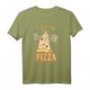 I Do it für Pizza - Lustiges Vintage Gym & Foodie T-Shirt mit Pizza Grafik für Fitness, Essen & Humor