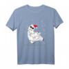 Lustiges Santa Lama Lama Weihnachten T-Shirt - Perfekt für Winterferien, Weihnachtsgeschenke & Lama- und Alpaka-Liebhaber