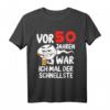 Herren T-Shirt zum 50. Geburtstag - Lustiges Geschenk 'Vor 50 Jahren war ich mal der Schnellste' für Männer, Papa, Opa & Ehemann