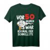 Herren T-Shirt zum 50. Geburtstag - Lustiges Geschenk 'Vor 50 Jahren war ich mal der Schnellste' für Männer, Papa, Opa & Ehemann