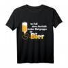 Im Fall eines Notfalls meine Blutgruppe ist Bier T-Shirt – Lustiges Partyshirt für Bierliebhaber zum Geburtstag, Weihnachten & für Partygänger