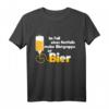 Im Fall eines Notfalls meine Blutgruppe ist Bier T-Shirt – Lustiges Partyshirt für Bierliebhaber zum Geburtstag, Weihnachten & für Partygänger