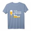 Im Fall eines Notfalls meine Blutgruppe ist Bier T-Shirt – Lustiges Partyshirt für Bierliebhaber zum Geburtstag, Weihnachten & für Partygänger