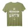 Der Kapitän hat immer Recht Käpt'n lustiges Spruch T-Shirt für Herren & Damen – Geschenkidee für Seeleute, Skipper & Bootsfahrer