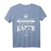 Der Kapitän hat immer Recht Käpt'n lustiges Spruch T-Shirt für Herren & Damen – Geschenkidee für Seeleute, Skipper & Bootsfahrer
